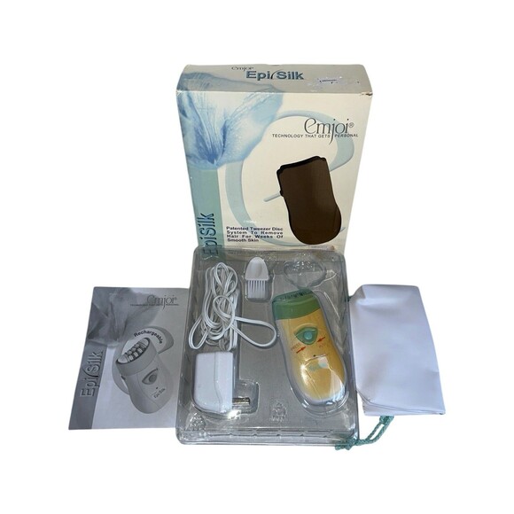 Emjoi EpiSilk AP-9PBB Tweezer Disc Epilator Cordless Rechargeable Hair Remover - Picture 1 of 16